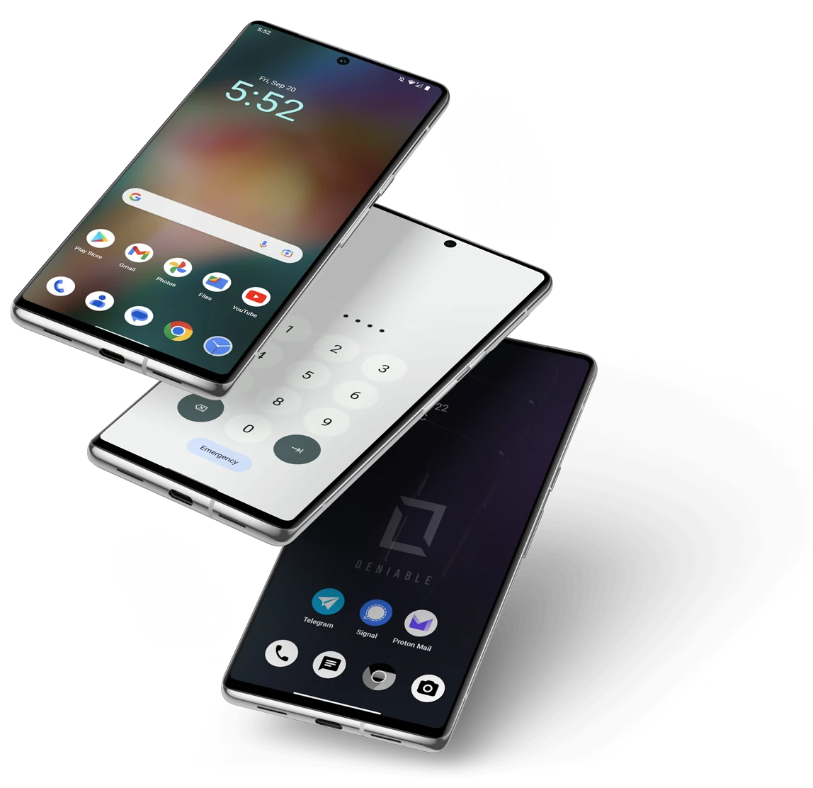 DeniableOS on Pixel — two environments, one device